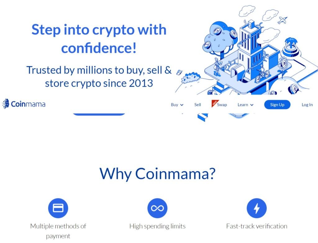 Coinmama Dashboard