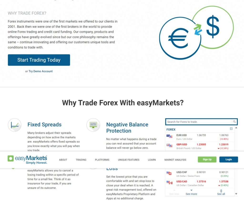 easyMarkets Forex